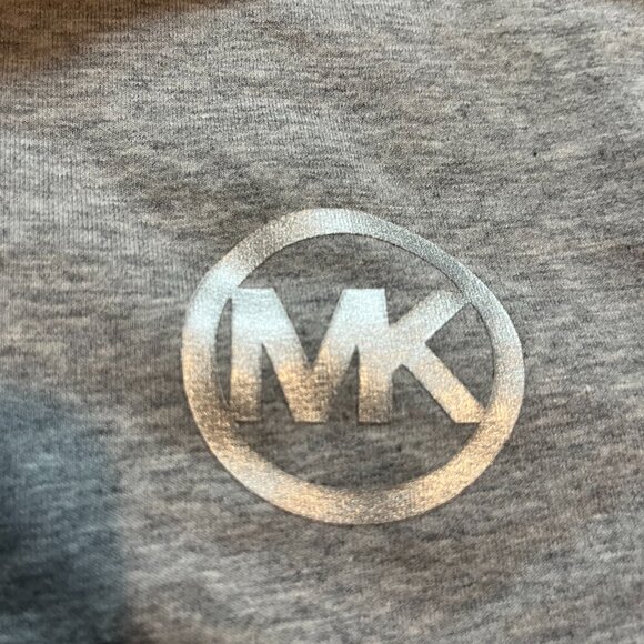 Michael Kors Full Zip Top MK Logo Women's Hoodie, size L - Picture 4 of 5